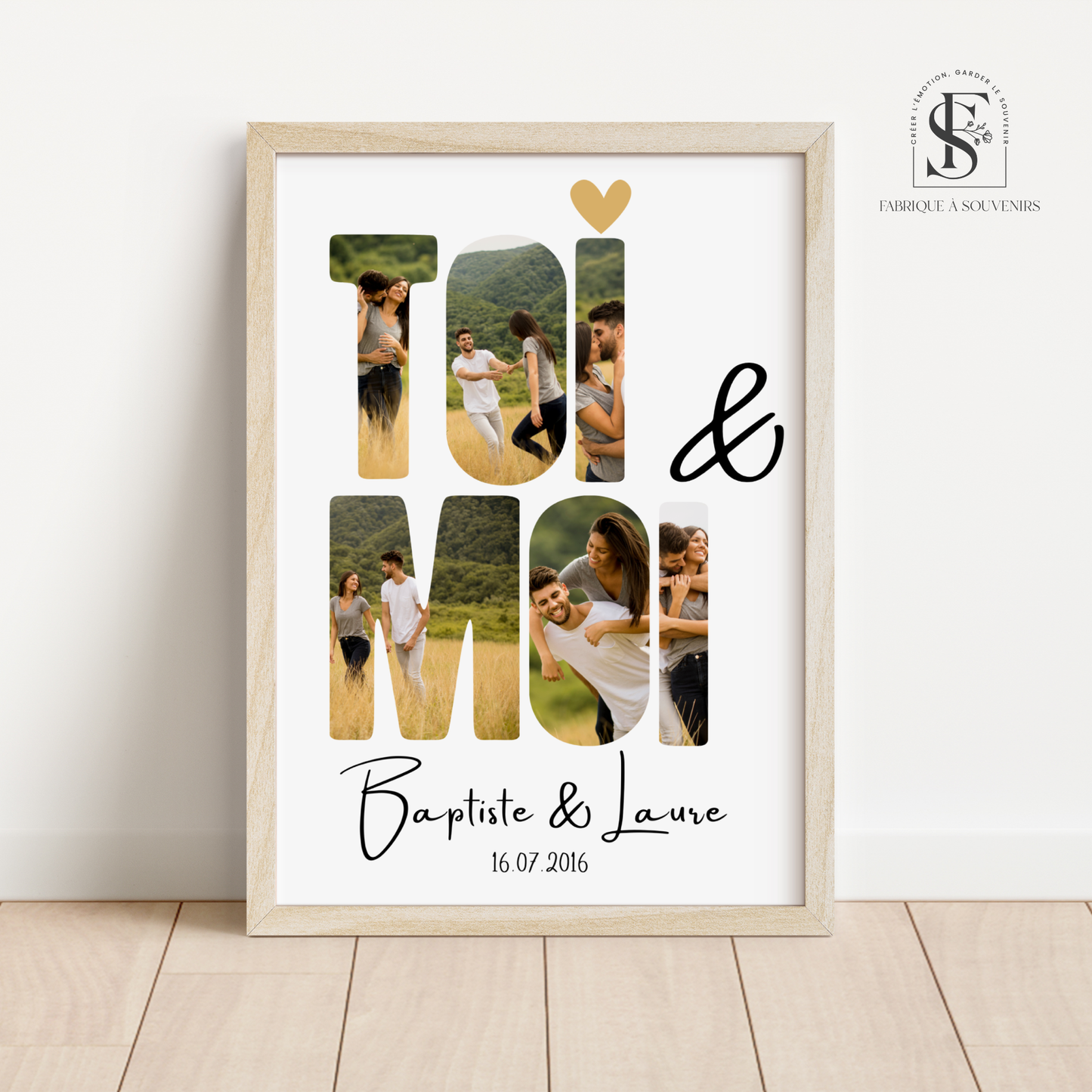 Affiche Couple "Toi & Moi"