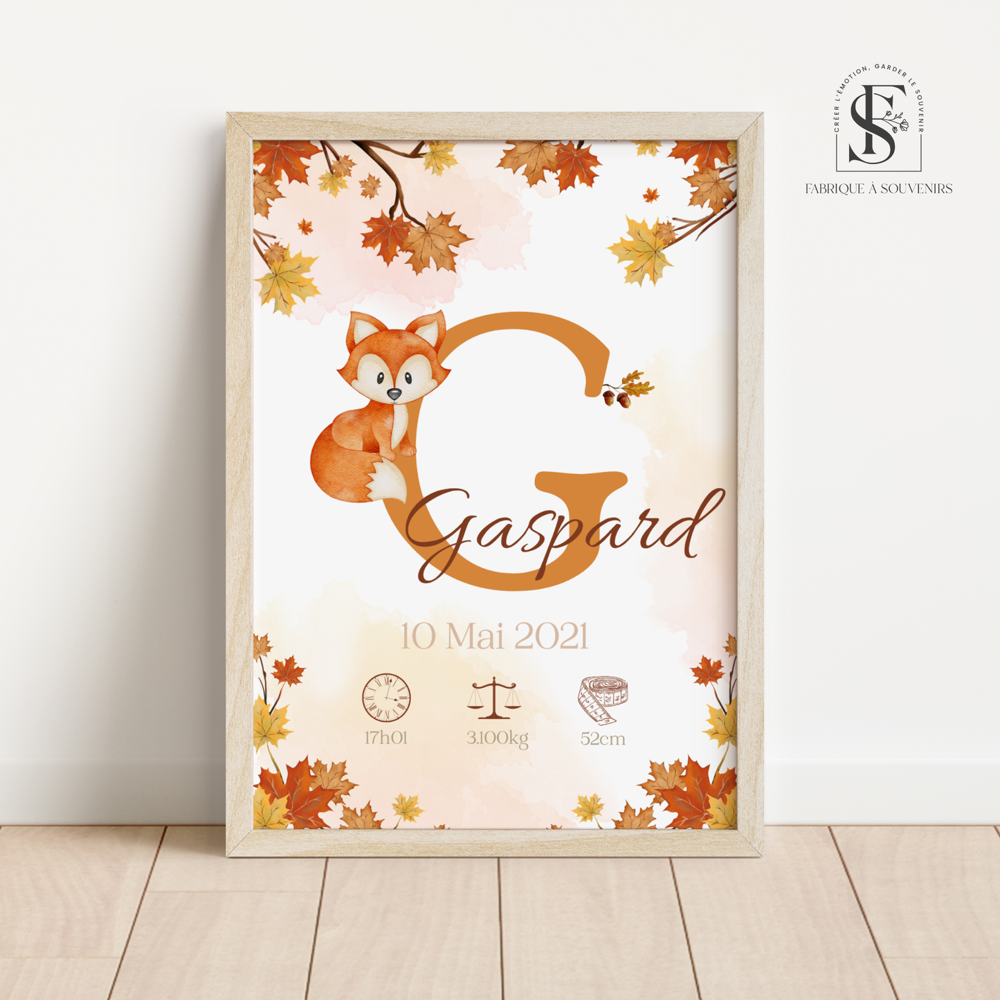 Affiche de Naissance Renard