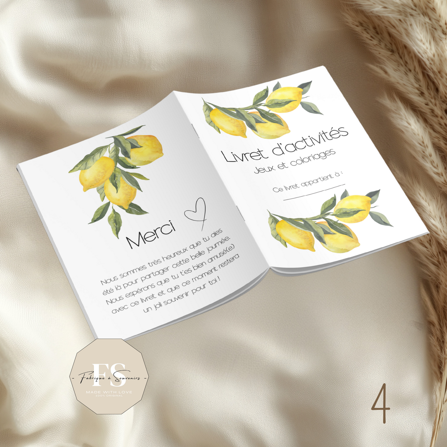 Livret d'activités Mariage