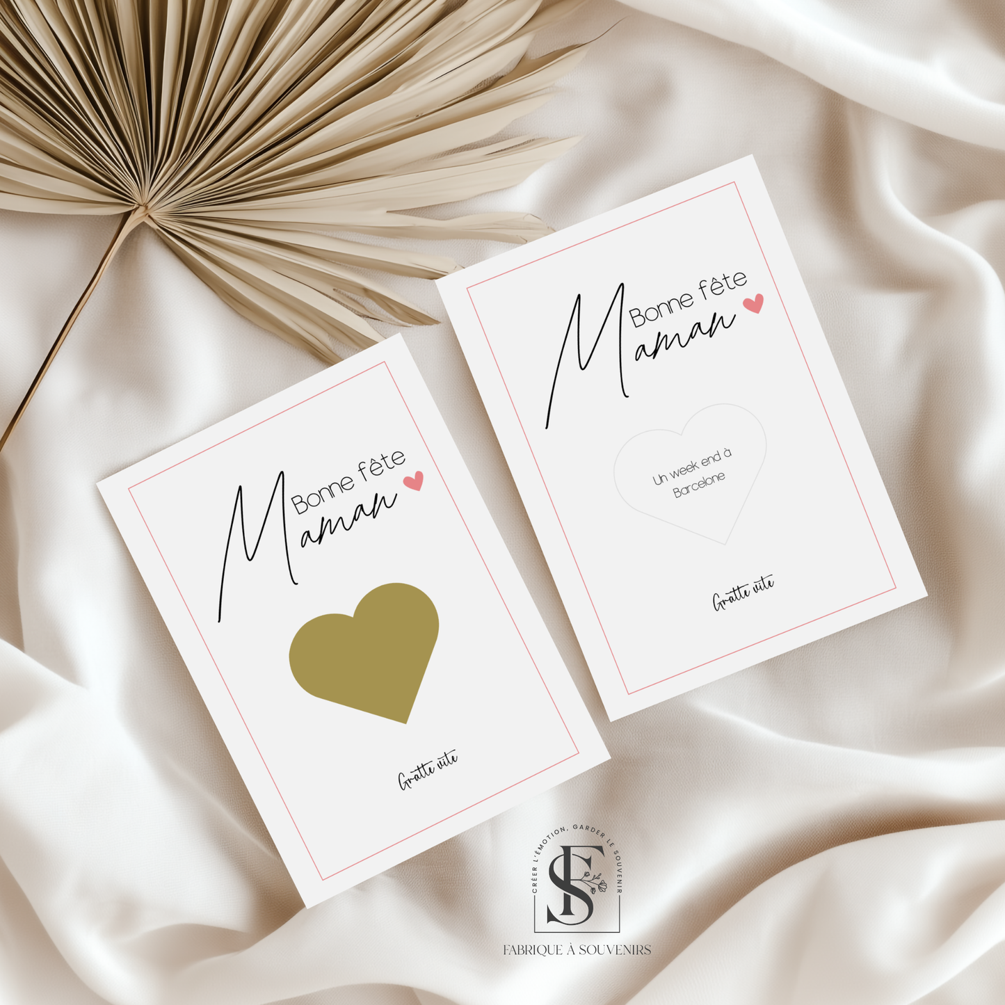 Carte à gratter Fête des mères