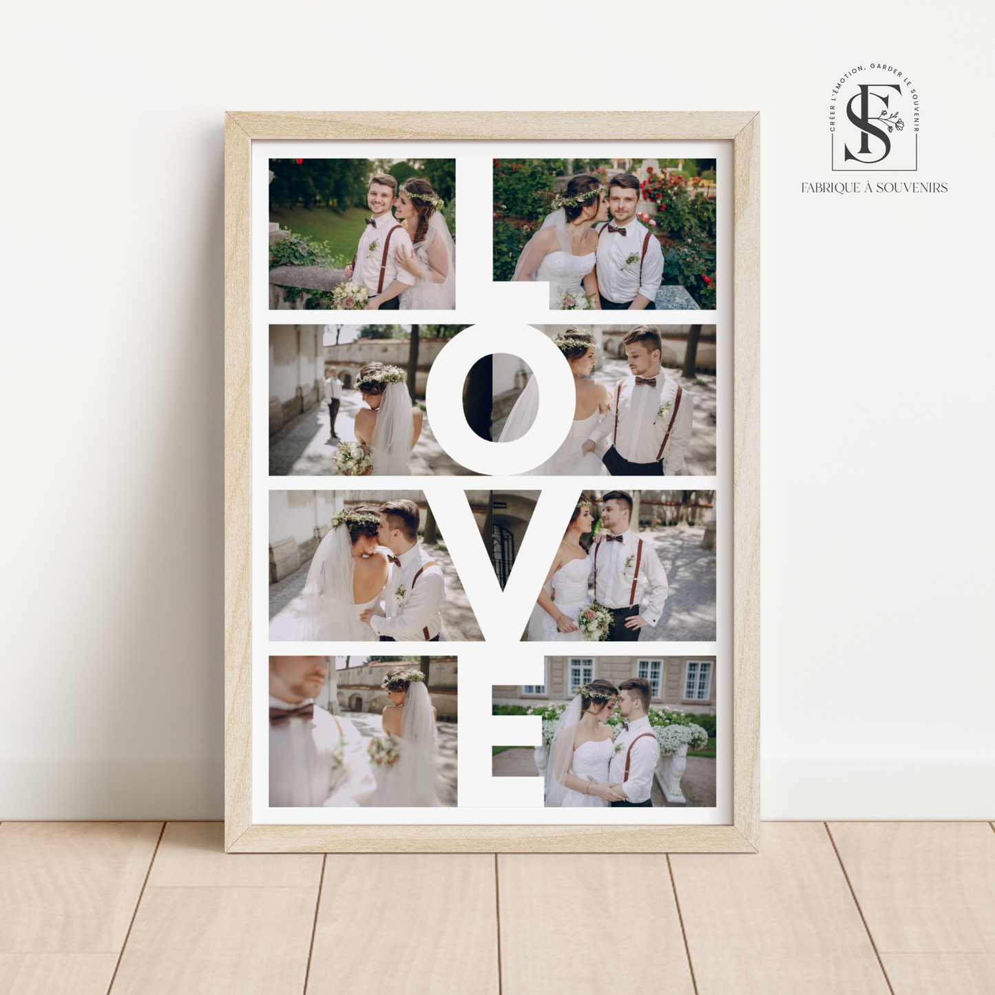 Affiche Couple "LOVE"