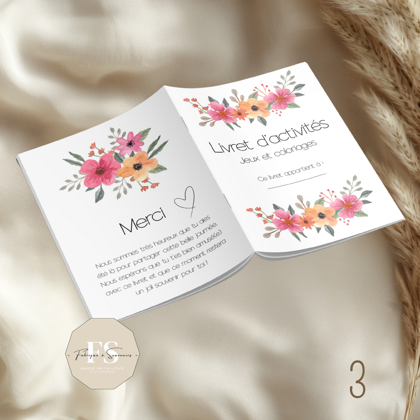 Livret d'activités Mariage