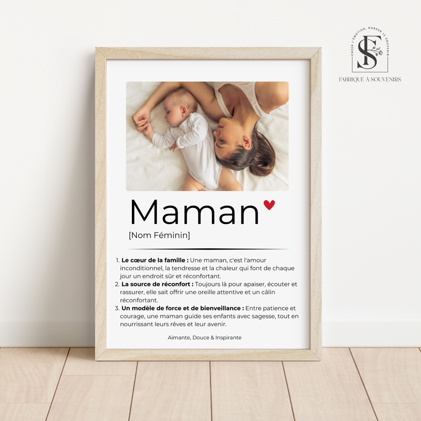 Affiche définition Maman
