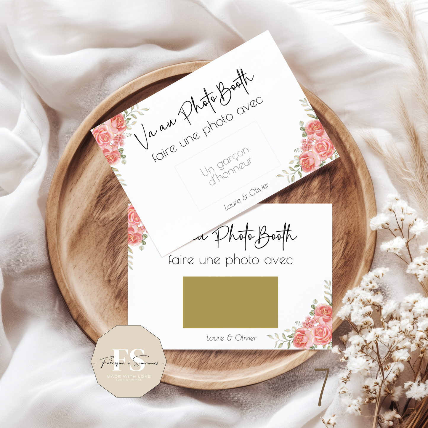 Cartes jeu PhotoBooth