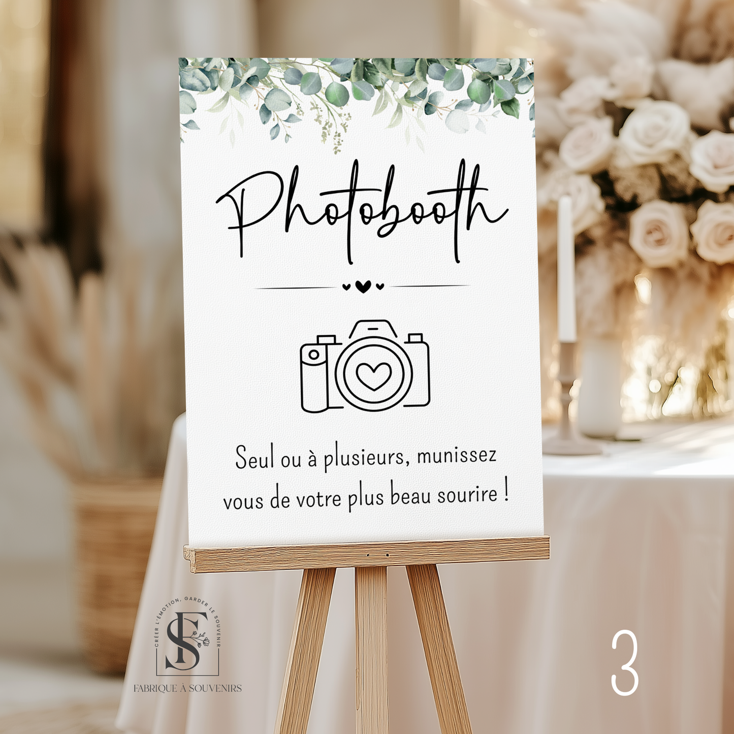 Affiche Mariage Photobooth