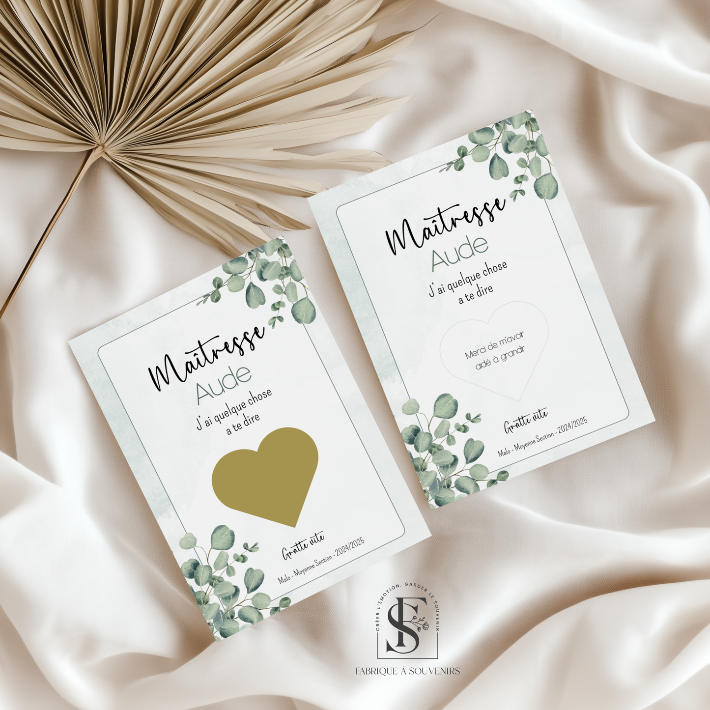 Carte à gratter Maître/Maîtresse