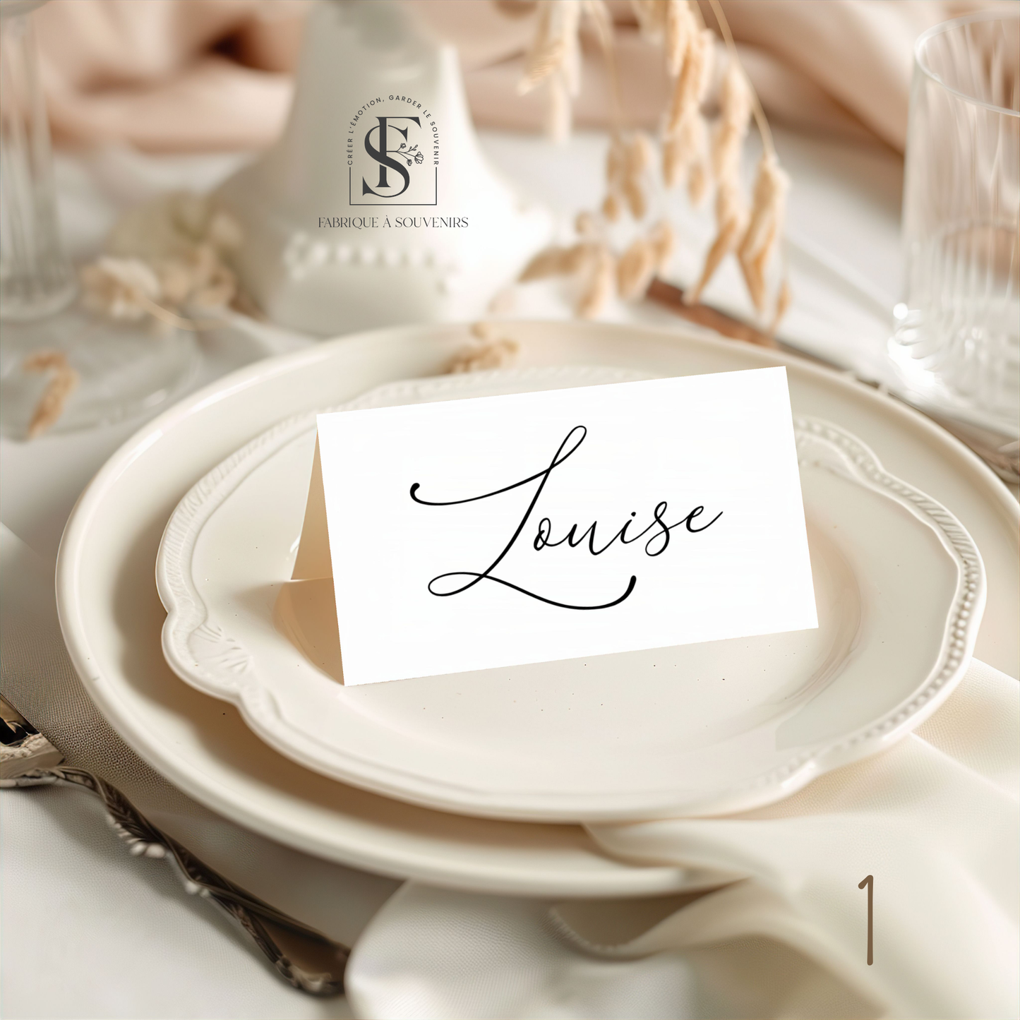 Marque places Mariage