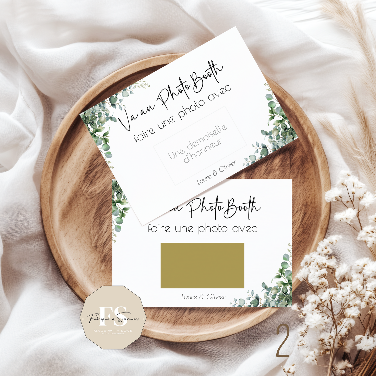 Cartes jeu PhotoBooth