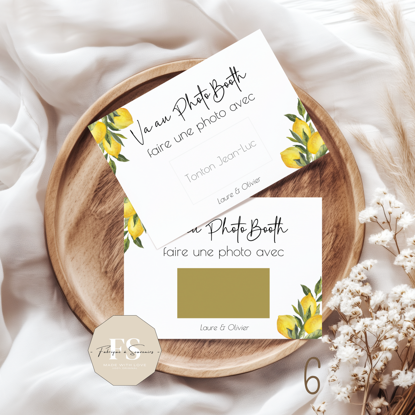 Cartes jeu PhotoBooth