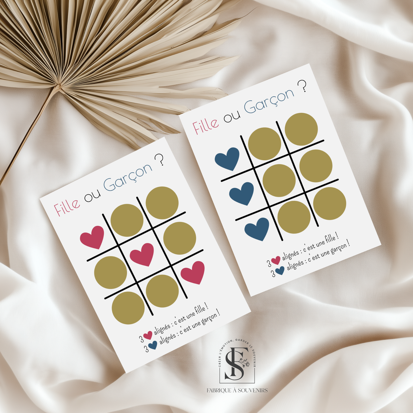 Carte à gratter sexe bébé