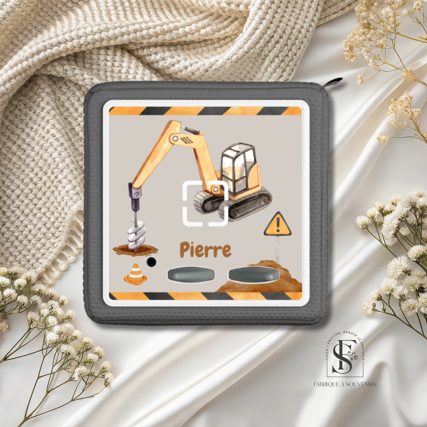 Sticker Toniebox 1 Engin de Chantier