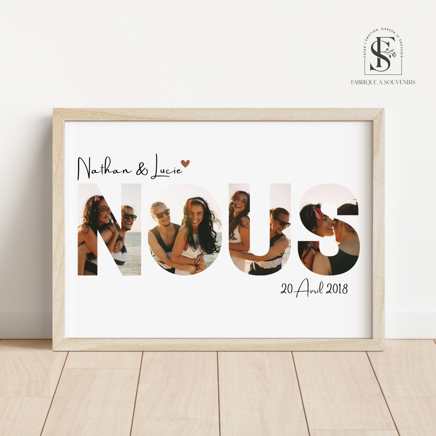 Affiche Couple "NOUS"