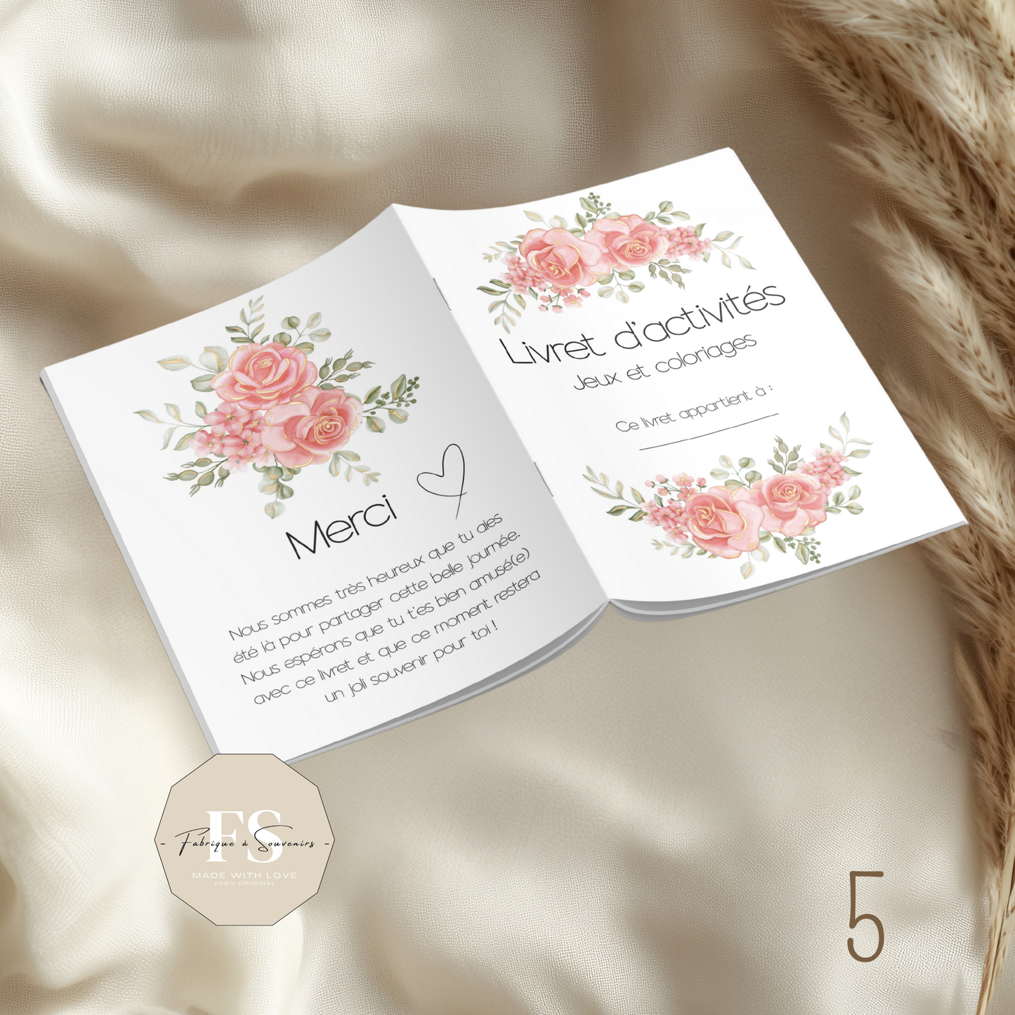 Livret d'activités Mariage