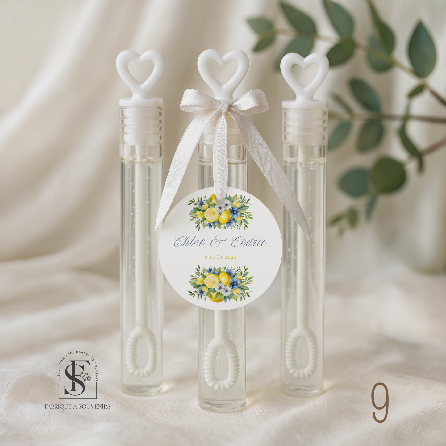 Etiquettes perforées Mariage