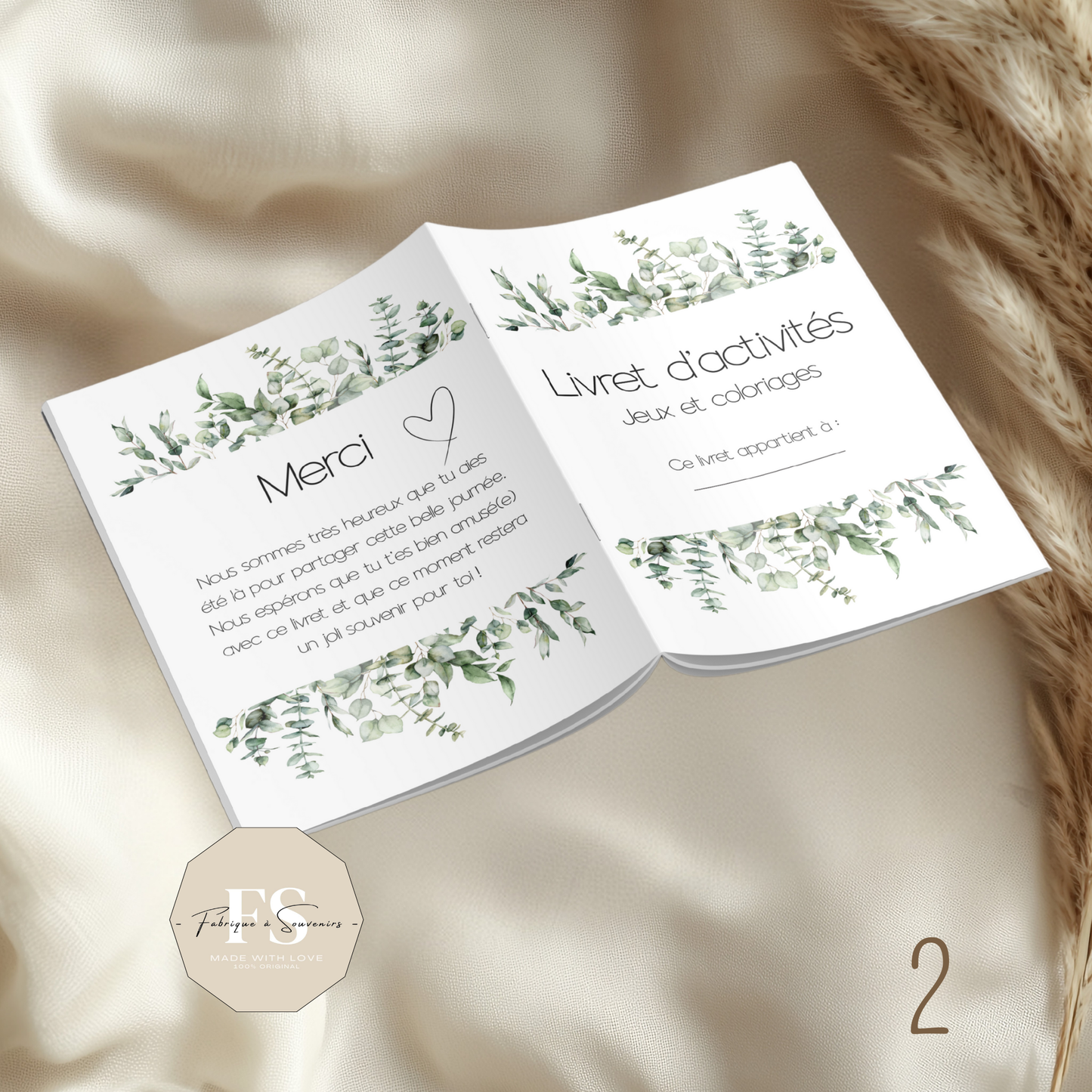 Livret d'activités Mariage