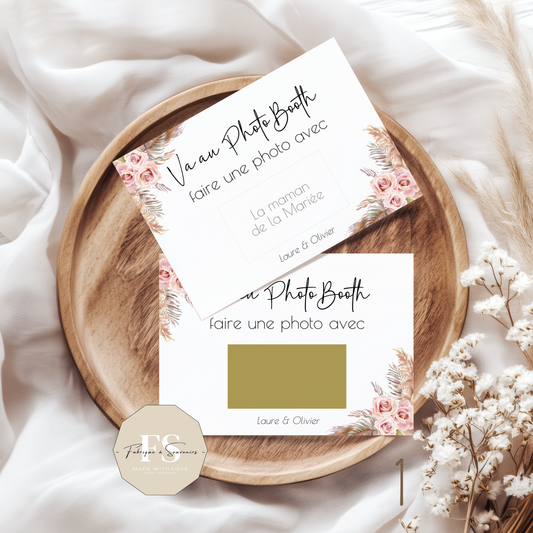 Cartes jeu PhotoBooth