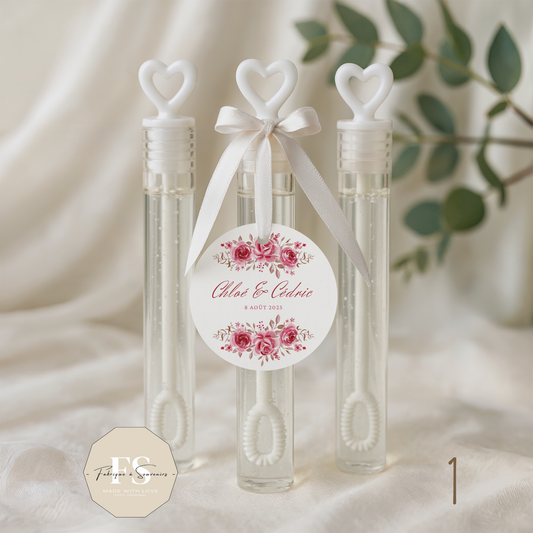 Etiquettes perforées Mariage