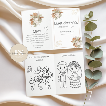 Livret d'activités Mariage