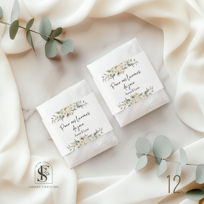 Bandes Mouchoirs "Larmes de joie"