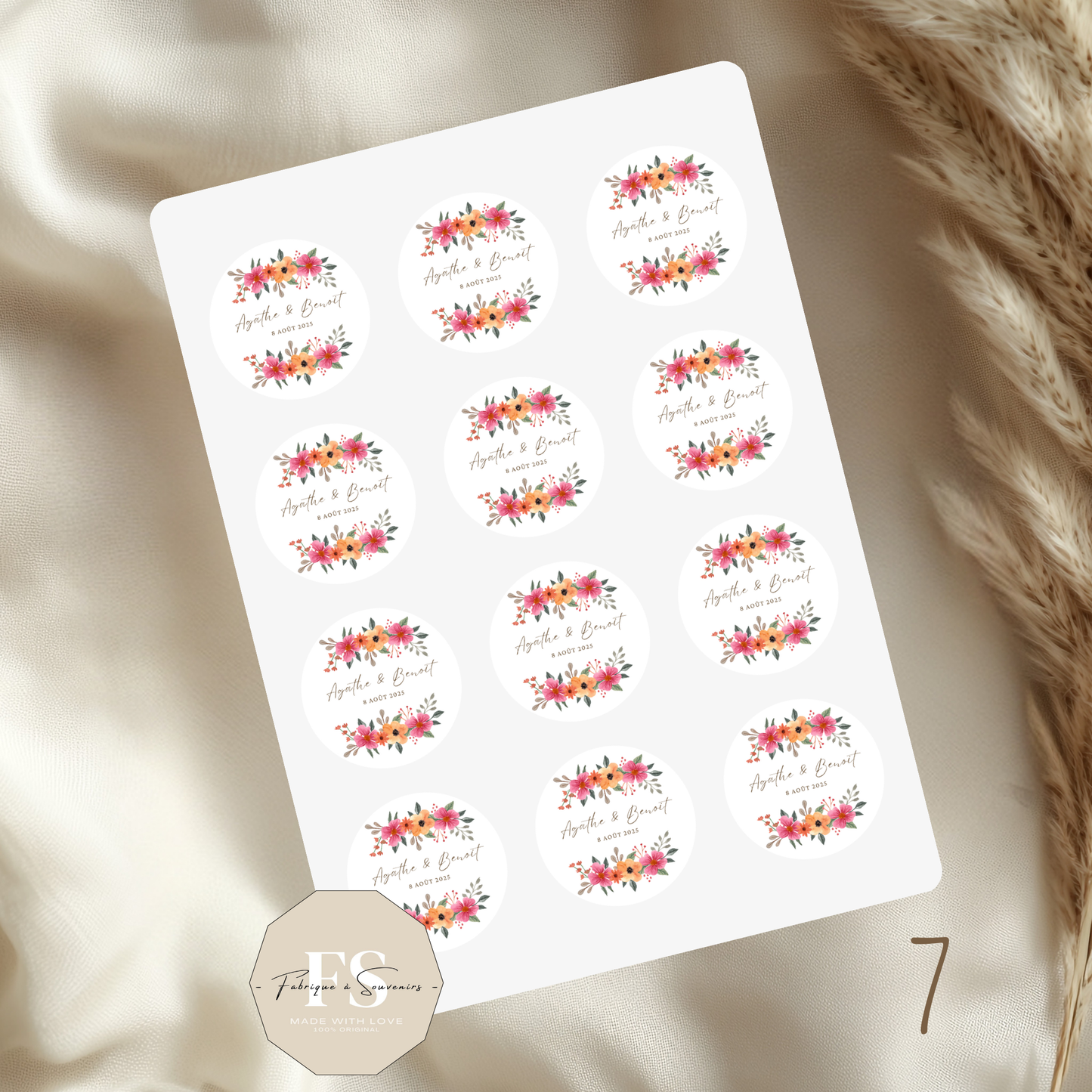 Stickers Mariage