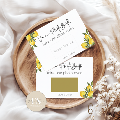Cartes jeu PhotoBooth