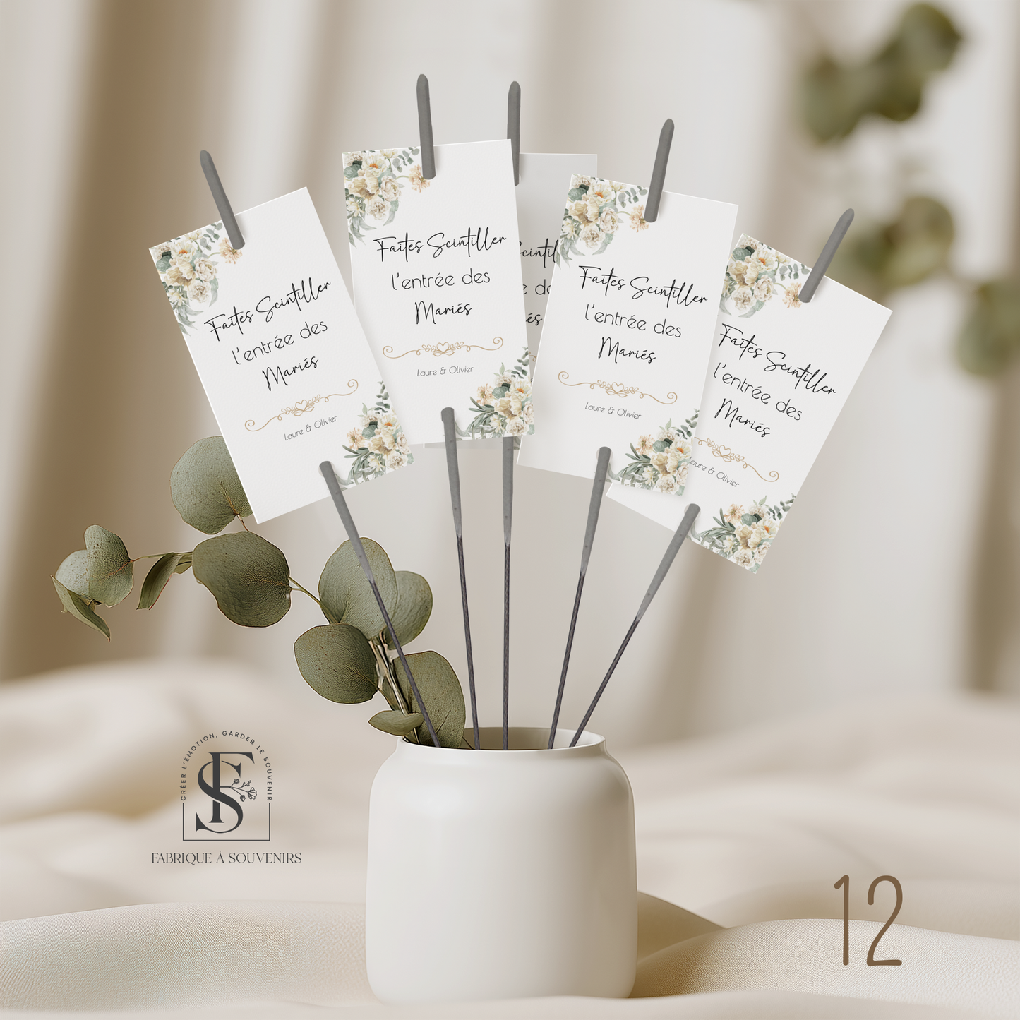 Etiquettes Cierges Magiques