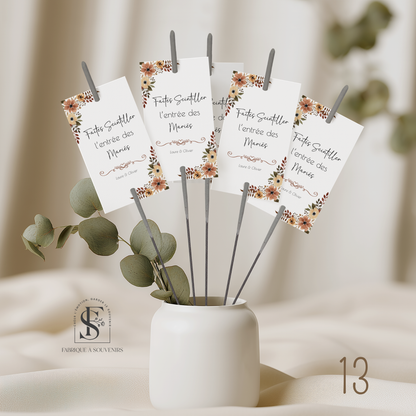 Etiquettes Cierges Magiques