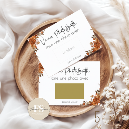 Cartes jeu PhotoBooth