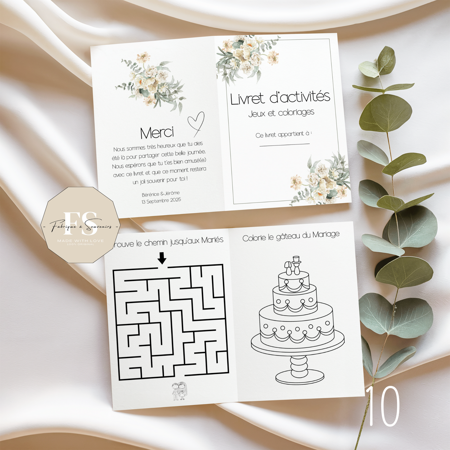 Livret d'activités Mariage