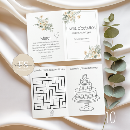 Livret d'activités Mariage