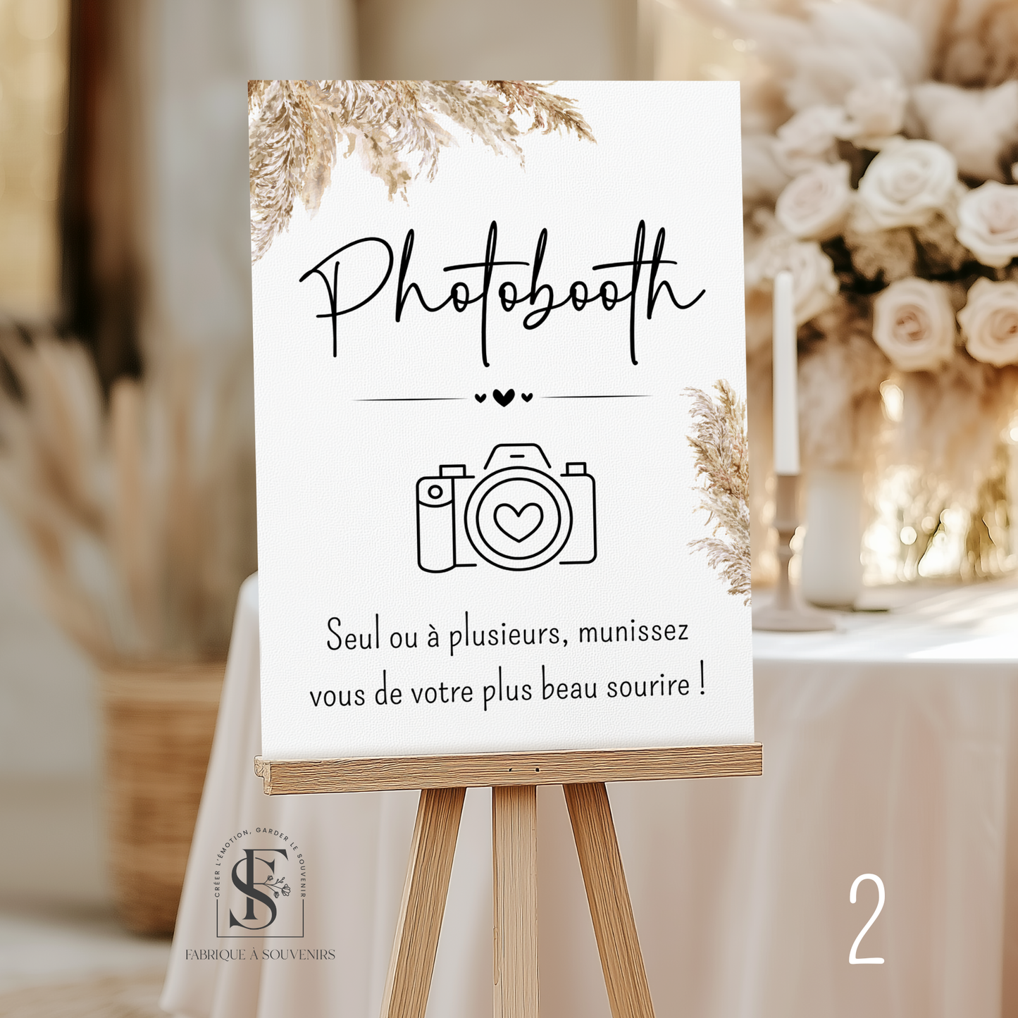 Affiche Mariage Photobooth