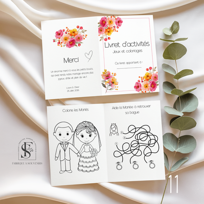 Livret d'activités Mariage
